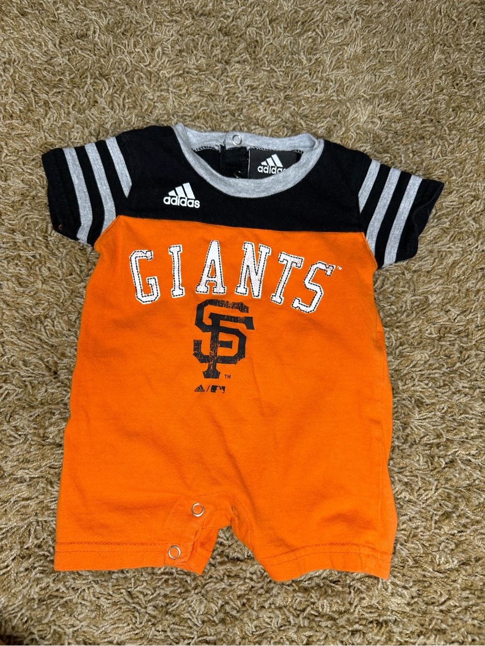 SF Giants One-Piece Romper